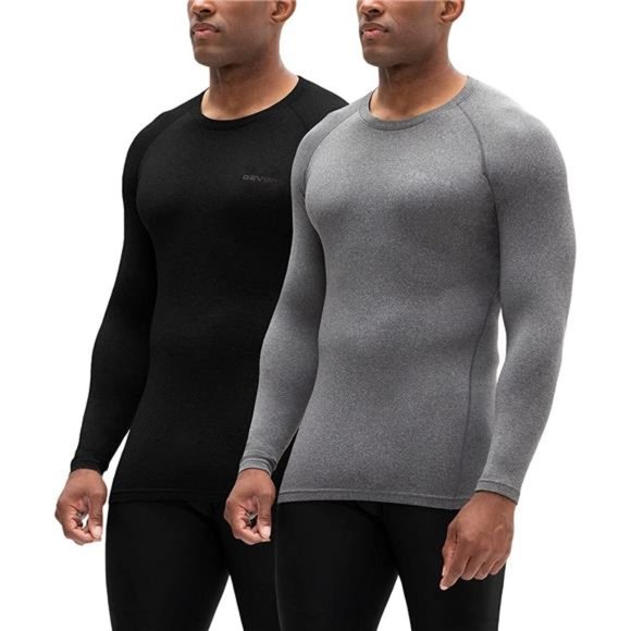 Shirts 2 Pack Mens Thermal Long Sleeve Compression Shirts Poshmark